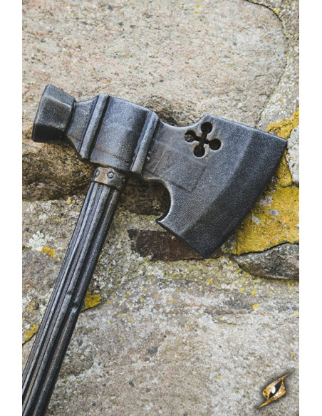 Middelalderlig latex hammer-økse til...