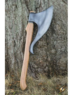 Hacha corta de Elfo en látex para LARP, 70 cm.