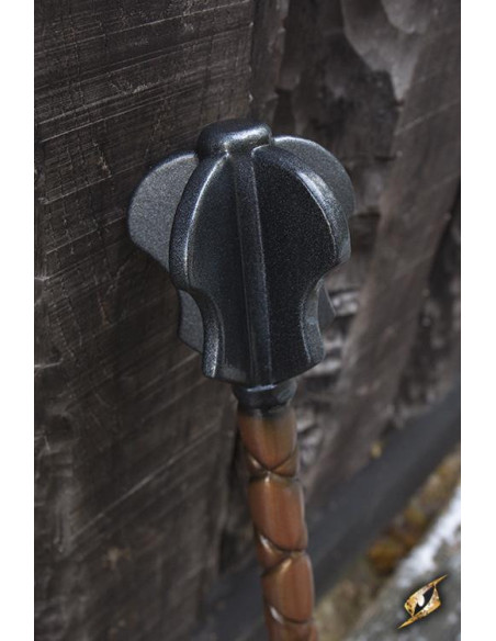 Skull crusher mace til LARP, 108 cm.