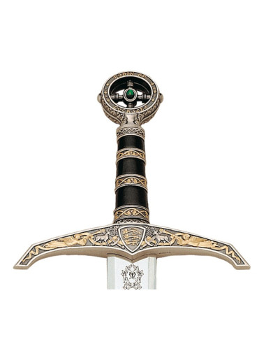 Robin Hood Schwert in Gold und Silber