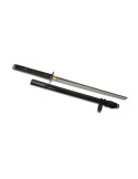 Katana prácticas Shinobi Ninja (empuñadura negra)