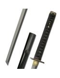 Katana prácticas Shinobi Ninja (empuñadura negra)