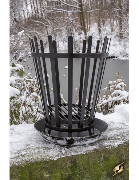 Calentador de campo medieval para...