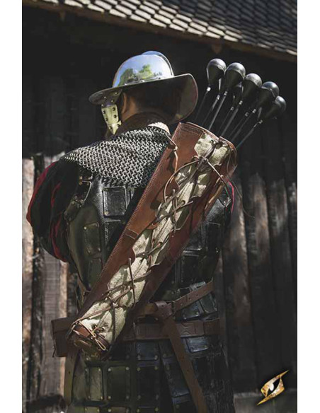 Imperial læder koger til LARP, brunt...