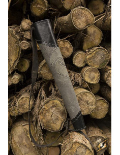 Archer's Quiver for larp, tofarvet grå-sort