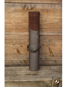Simple Hunter's Quiver voor LARP, bruine kleur