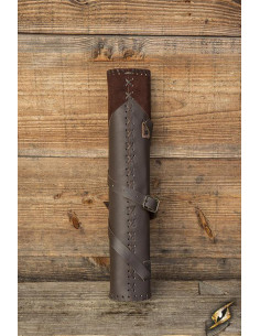 Simple Hunter's Quiver voor LARP, bruine kleur 2