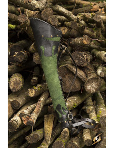 Carcaj ajustable del Guardabosque de 71 cm., color negro-verde