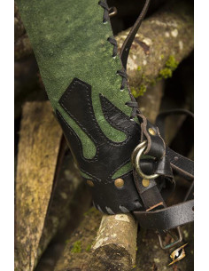 Verstelbare Ranger Quiver 71 cm., kleur zwart-groen 2