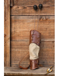 Quiver of the Savages voor LARP, bruine kleur