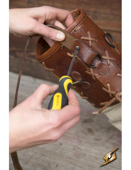 Savages Quiver for LARP, brun farve