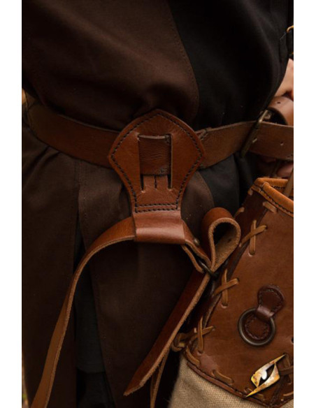 Savages Quiver for LARP, brun farve