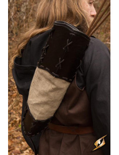 Carcaj de los Salvajes para LARP, color negro 2
