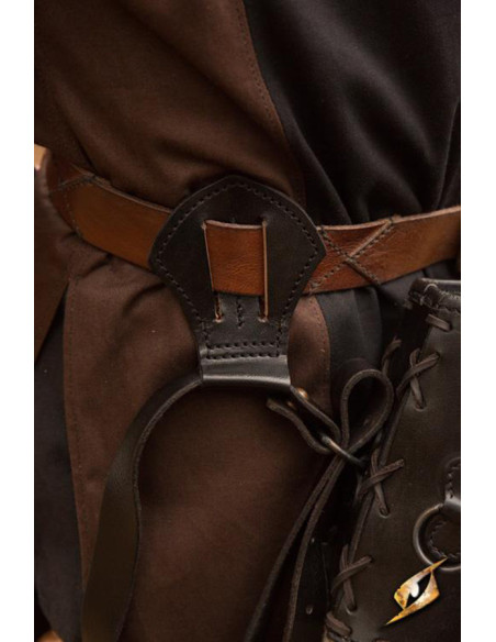 Köcher der Wilden für LARP, schwarze...