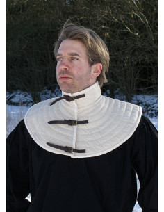 Wattierter Kragen aus 100 % Baumwolle mit Trägern