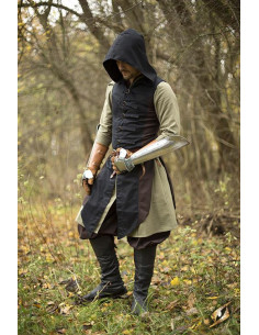 Bruin-zwart Altair rogue vest van katoen 2