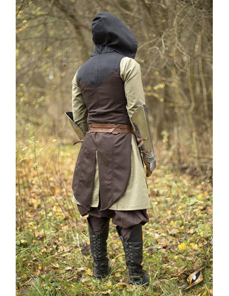 Braun-schwarze Altair-Schurkenweste...