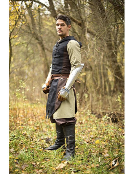 Brun-sort Altair rogue vest i bomuld