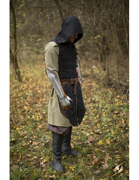 Brun-sort Altair rogue vest i bomuld