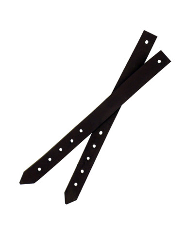 Mittelalterliche Schulterpolster aus Stahl, 1,6 mm.