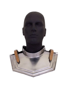 Middeleeuwse stalen gorget, XV eeuw