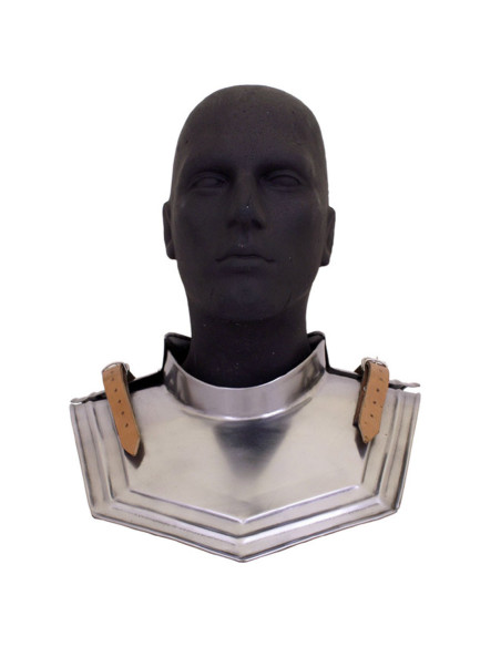 Middeleeuwse stalen gorget, XV eeuw