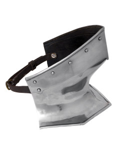 Middeleeuwse stalen pantser nekbeschermer, 1,6 mm. 2