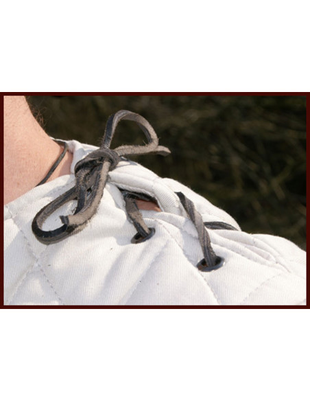 Gambesón largo medieval rombos, color...