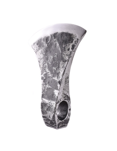 Middelalderlig øksehoved markeret...