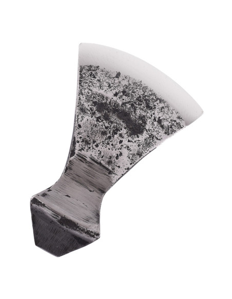 Cabeza de hacha medieval con filo...