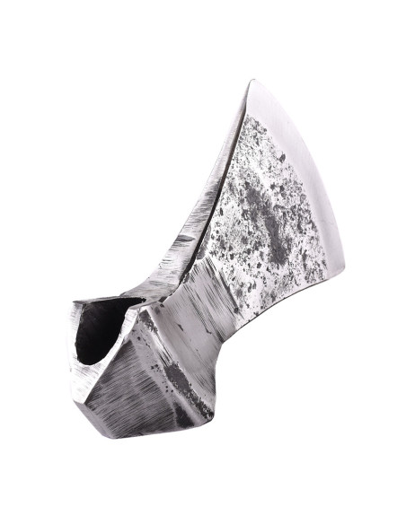 Cabeza de hacha medieval con filo...