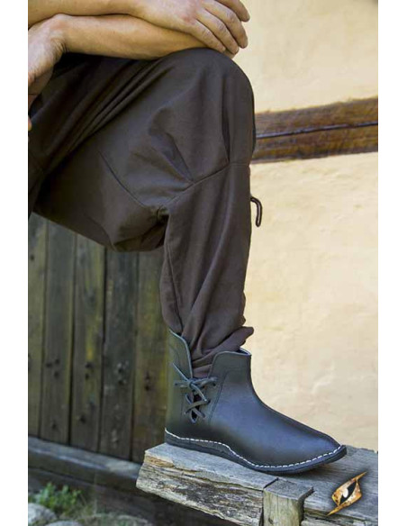 Botines medievales Galahad negros