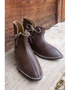 Botines medievales Galahad marrones