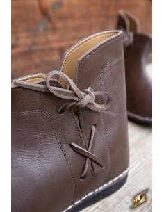 Botines medievales Galahad marrones 2