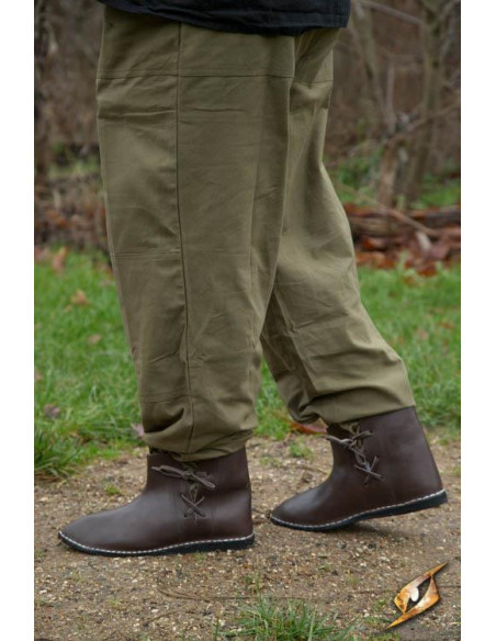 Botines medievales Galahad marrones