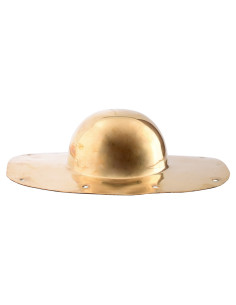 Umbo voor Schildpad Romeins schild, in messing 2