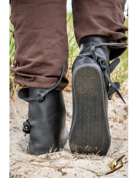 Wikinger- und Mittelalter-Stiefelette...