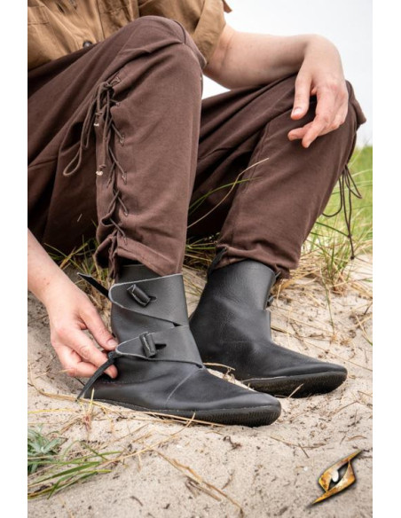 Wikinger- und Mittelalter-Stiefelette...