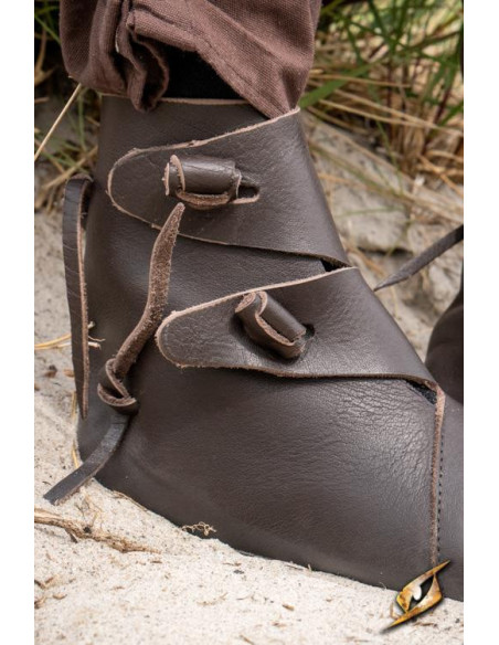 Wikinger- und Mittelalter-Stiefelette...