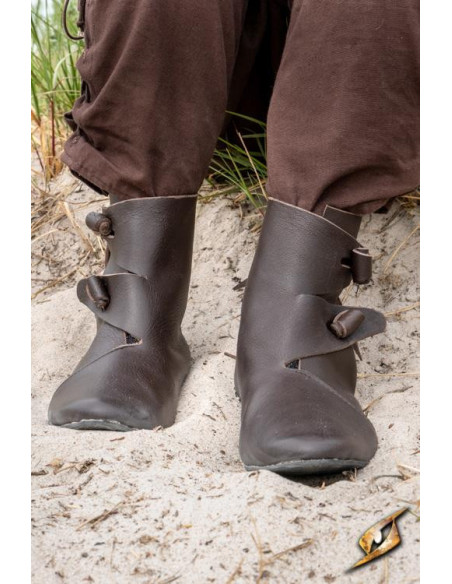 Wikinger- und Mittelalter-Stiefelette...