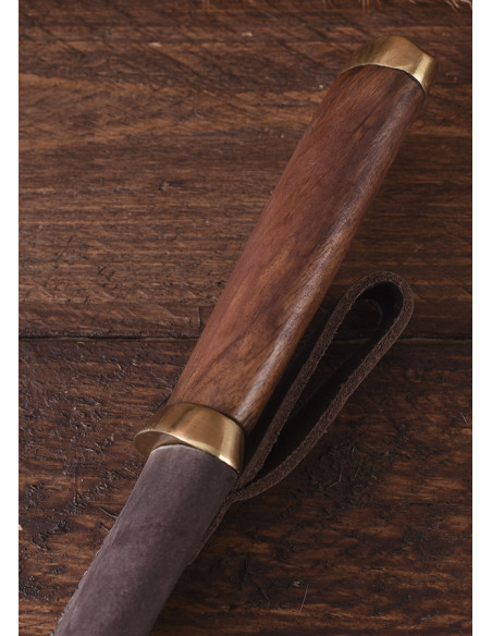 Cuchillo Seax hoja acero al carbono,...