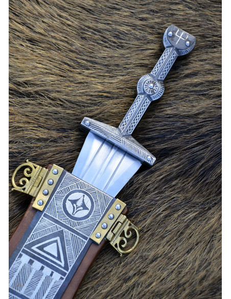 Vindonissa Pugio mit Silbereinlage