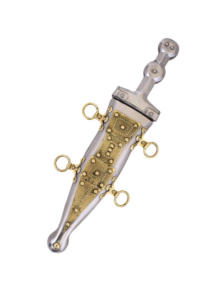 Romeinse pugio 1e eeuw, met messing...