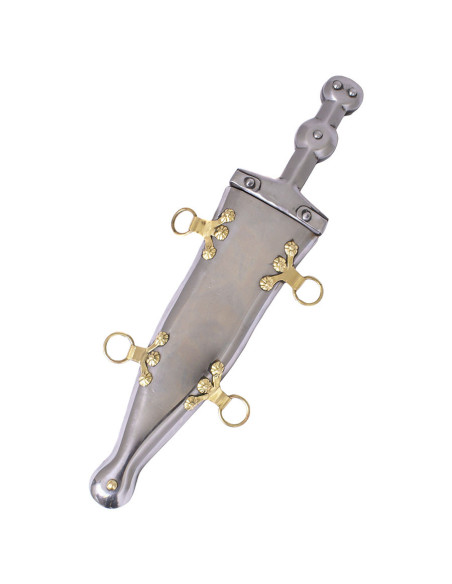 Pugio romano siglo I, con detalles de...