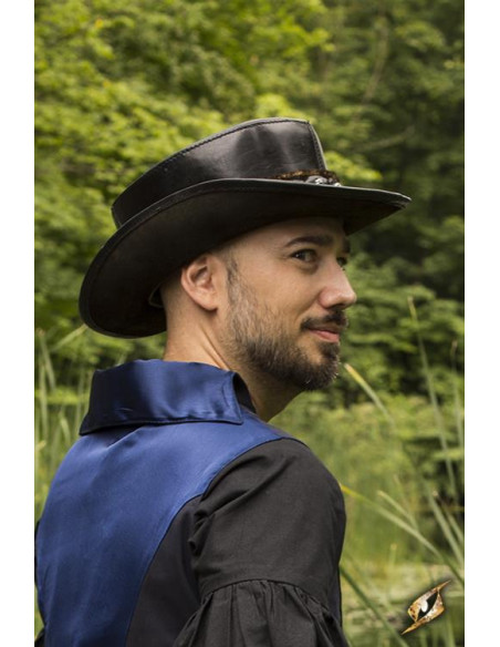 Lille top hat i sort