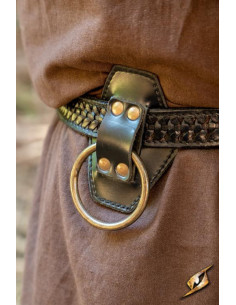 Tahalí medieval para hachas o dagas