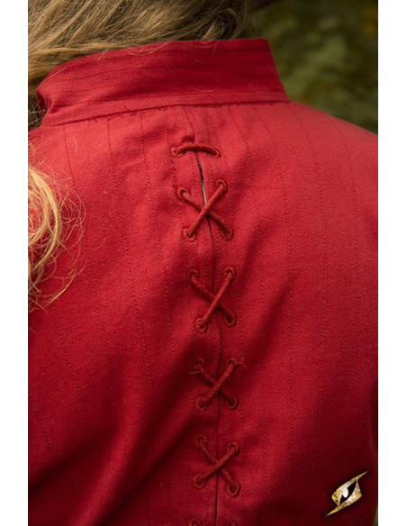 Jubón Godfrey manga larga con cordones