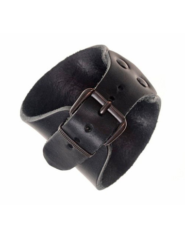 Pulsera Celta-Vikinga en cuero repujado