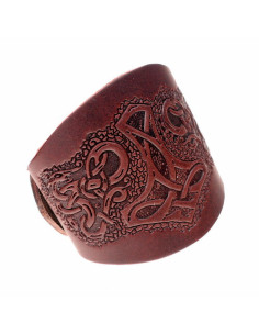 Pulsera vikinga de Thor, Dios del trueno y la fuerza, con...