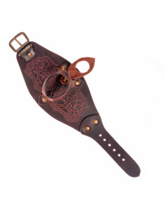 Geprägtes Lederarmband mit einer Flasche Zaubertrank 2